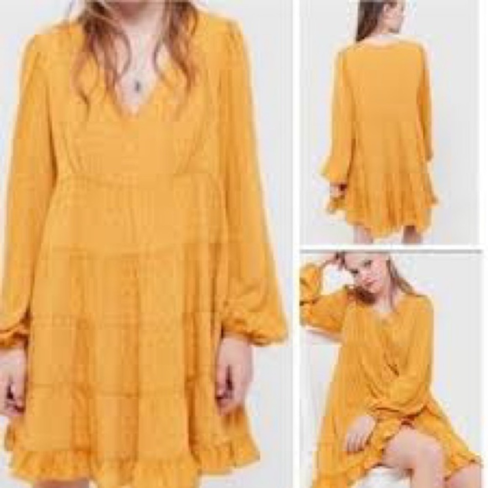 Urban Outfitters peasant dress like new size medium